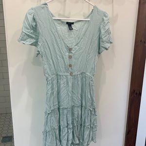 Rue 21 dress size small. Light mint green in color. $5.00